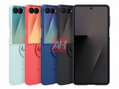 El Samsung Galaxy Z Flip 7 recibirá numerosas carcasas de colores (Fuente de la imagen: Android Headlines)