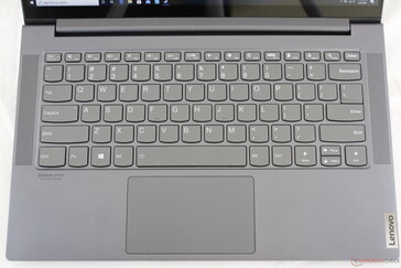 Exactamente el mismo teclado que se encuentra en el IdeaPad S940 con algunas funciones secundarias conmutadas.