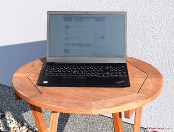 Lenovo ThinkPad E580 a la luz del sol