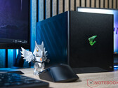 La Gigabyte Aorus RTX 5090 AI Box ya está disponible a 2999,99 dólares. En la imagen: la eGPU Thunderbolt 5. (Fuente de la imagen: Sebastian Bade / Notebookcheck)