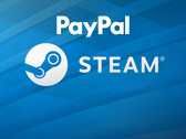 Se muestran los logotipos de PayPal y Steam (Fuente de la imagen: PayPal, Steam con ediciones)