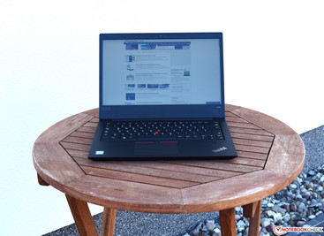 Lenovo ThinkPad E480 en la sombra
