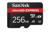 La primera tarjeta microSD Express de Sandisk. (Imagen: Sandisk)