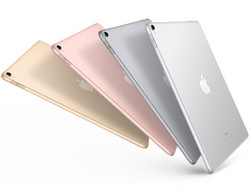 El iPad 10.5 está disponible en Plata, Oro, Oro Rosa, y Gris Espacio
