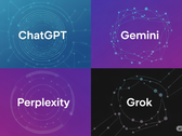 Gemini, ChatGPT, Grok y Perplexity (Fuente de la imagen: Gemini)