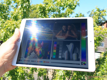 Apple iPad Pro 10.5 al sol