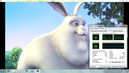 Big Buck Bunny 1080p H264 suavizado CPU 20-40%