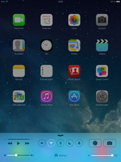 iPad Air Start screen