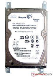 Disco duro Seagate de rápida rotación con capacidad de 750 GB