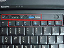 Combinaciones FN y barra para hot keys
