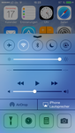 Por fin disponible también en iOS: Acceso rápido a los controles mas importantes