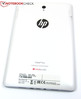 Frontal negro, trasera blanca: Es la única combinación de color disponible para el HP Slate 8 Pro.