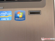 Una de las muchas características de seguridad del HP ProBook: El lector de huellas digitales.