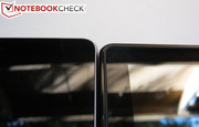 Aunque es más delgado, el Nexus 7 es también casi 19mm más alto que el tablet de Amazon