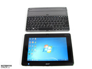 Portable como un tablet y estacionario con teclado dockable.