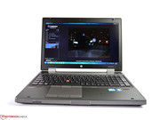 El HP EliteBook 8570w es una estación de trabajo sólida