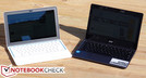 Izquierda: El HP Chromebook 11; Derecha: El Acer C720-2800 Chromebook