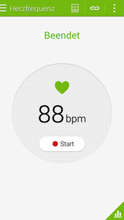 El monitor cardíaco no siempre es preciso: Una frecuencia cardíaca en reposo de casi 90 es algo elevada.