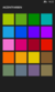 ¿Cómo te gustaría tu Windows 8 Phone? Hay muchos colores entre los que elegir para el diseño de mosaico.