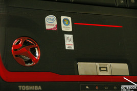 Touchpad del Toshiba Qosmio X300