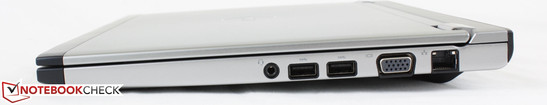 3.5 mm combo, 2x USB 3.0, salida VGA, Gigabit Ethernet
