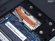 Un CPU SU3500 Core Solo (que presenta un TDP de apenas 5 Watt) es empleado en nuestro ejemplar de prueba.