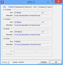 Systeminfo CPUZ Cache Systeminfo CPUZ Cache