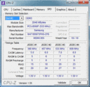 Información del sistema: CPUZ RAM SPD