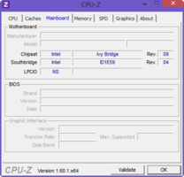 System info CPUZ Mainboard System info CPUZ Mainboard