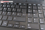Las teclas de cursor deberían haber sido mayores. Las teclas de cursor deberían haber sido mayores.