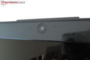 Una webcam (2.0 megapixels) también está disponible, naturalmente.