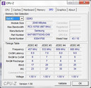 Información del sistema CPUZ RAM SPD