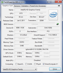 Info de sistema GPUZ Intel