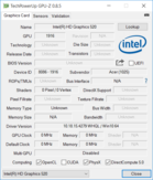 System info: GPU-Z Intel HD Graphics 520