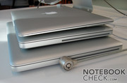 El nuevo MacBook es un fuerte competidor del mayor MacBook Pro...