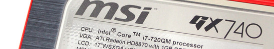 Portatil MSI GX740-i7247LW7P