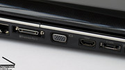 Las más apreciadas son, entre otras, un puerto HDMI, un puerto de expansión y un eSATA que permite conectar discos duros externos.