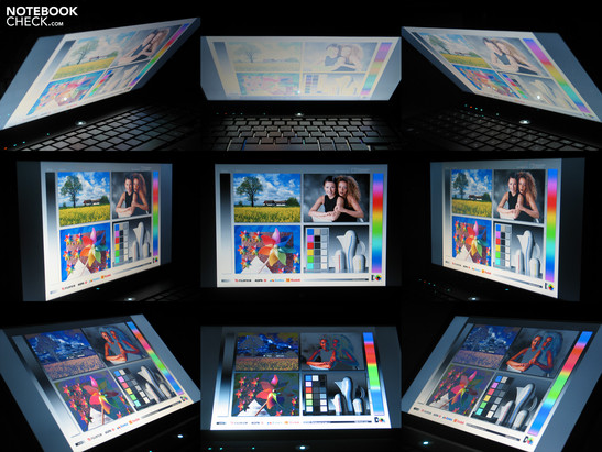 Angulos de visión del HP ProBook 4310s