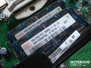 Ambas ranuras de RAM estan ya ocupadas con 2 x 2048 MByte de RAM-DDR3