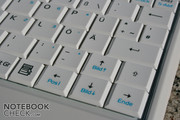 Una de las mayores deficiencias se mantiene, el pequeño teclado.