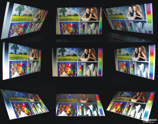 Ángulos de visión del Lenovo Thinkpad T510 - 4349-4JG