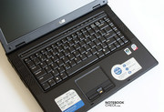 La calidad del teclado aumenta, comparado a portátiles multimedia de Asus.