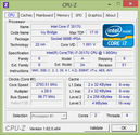 Info de sistema CPUZ CPU