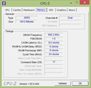 Info de sistema CPUZ RAM