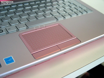 Touchpad con superficie agradable