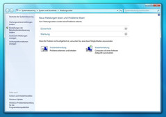 El centro de mantenimiento de Windows 7 está bien estructurado y ofrece una variedad de opciones relativamente buena