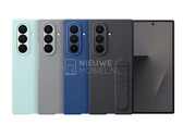 El Galaxy Z Fold7 ya puede verse en sus cuatro colores de lanzamiento a través de estas fundas first-party filtradas. (Fuente de la imagen: vía NieuweMobiel)