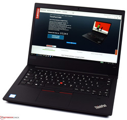Lenovo ThinkPad E480. Unidad de pruebas cortesía de Campuspoint.