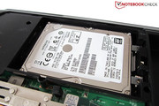 Un HDD de 750 GB sirve como memoria de datos.
