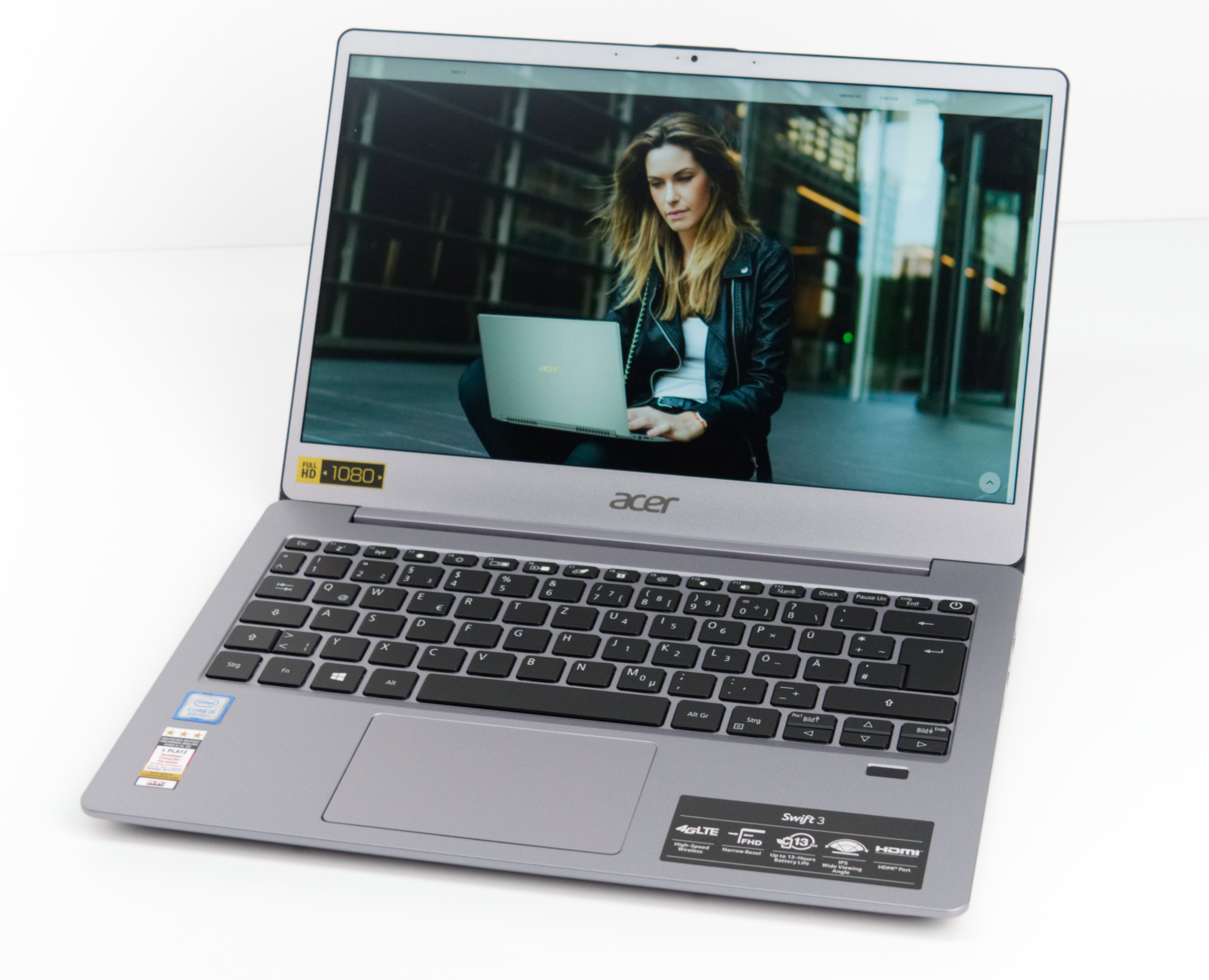 Review del Acer Swift 3 SF313 (Core i58250U, 8 GB, 256 SSD, FHD